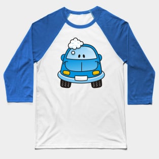 Blue Car with Bubbles Baseball T-Shirt